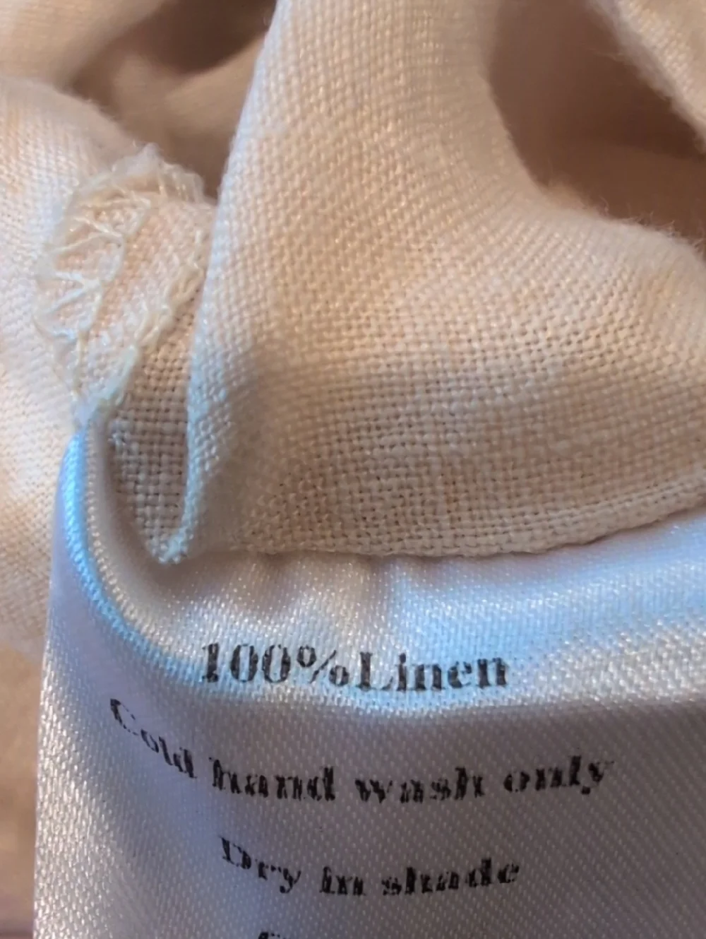 Vrg Grl Keeping Cool Linen Pleated Wide Leg Pants Au10 Us6